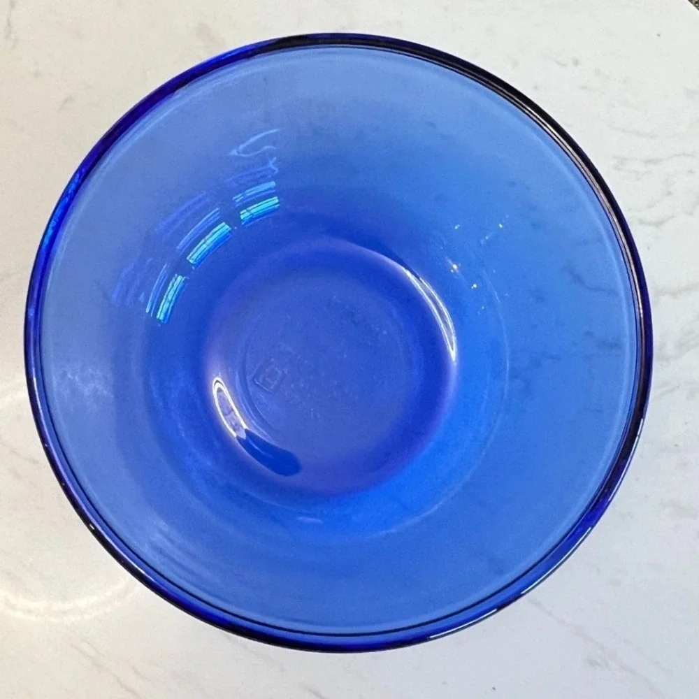 Anchor Hocking Cobalt Blue Glass‎ Mixing Bowl 1.5 Qt Ovenware USA 1057